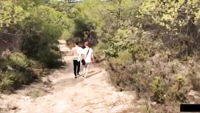 Ginger BF and Dads Boy - Public Gay Porn Adventure