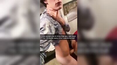 Dads Revenge: Straight Boys Bareback Fun with Gay Pornstar!