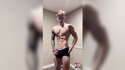 Muscle Hunks Webcam Solo Show - Look @ My Perfect Body 248836