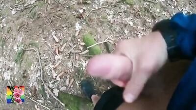 Svens Public Outdoor Cumshot Adventure