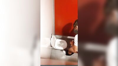 Teen Jerks Off in Public Toilet - Horny Colombian Teens Pumping Big Cocks