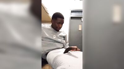 Black Handjob Prison Inmate - Unleashed Desires Behind Bars
