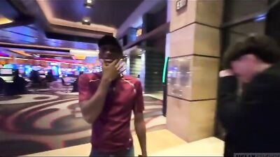 Interracial Flip Fuck: Cum in the Ass Bareback!