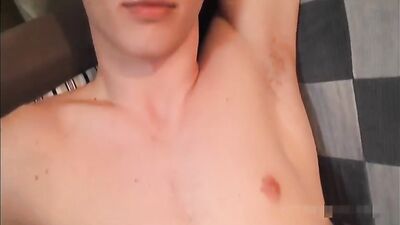 Young Blonde Jacks Off with Help from the Cameraman Boy- Next Level Gay Porn!