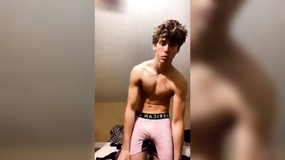 Hot Boy Shows Off - Raw, Muscular and Ready for Action!