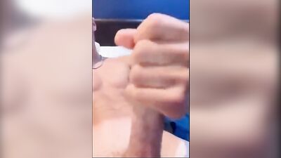 Gay Porn - Cumming Fitness: A Blonde Straight Boys Muscular Jack-off and Chest Cum Shot