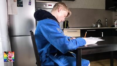 Table Blows - Under The Table Boys Porn 2!