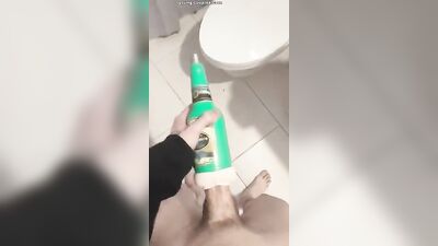 Damians Bathroom Adventure: Exploring New Pleasures in the Stall