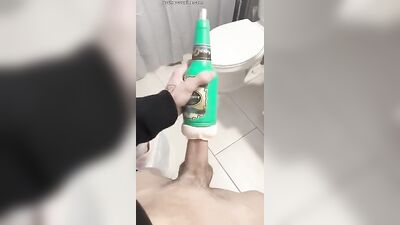 Damians Bathroom Adventure: Exploring New Pleasures in the Stall