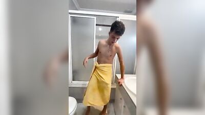 Cute boy teasing - Exploring new boundaries with hot men!