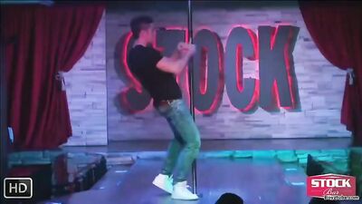 Full Nude Strip Show - Muscle Boys Pole Dance!