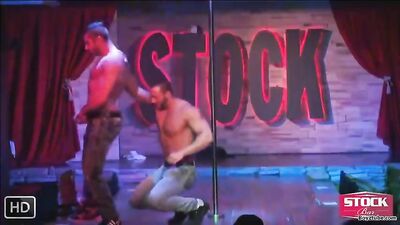 Full Nude Strip Show - Muscle Boys Pole Dance!