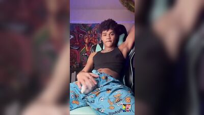 Black Solo Web-Cam Boner 2182320 - Strip Down & Get Naughty!