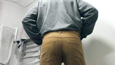 [ABX][5][501] - Amateur straight college boy can't hold his cumload any longer