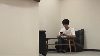 Japanese Twink Bareback Cum Shots with Step Dad!
