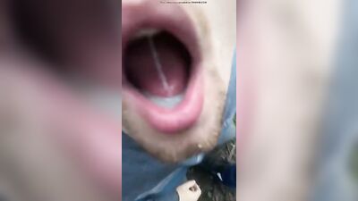 Swallow Again: Cute Amateur Teen Public Suck and Cum!