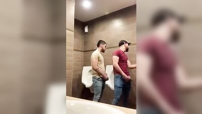 Raw Mall Public Bathroom BJ and Fuck - Twink Selfie Adventure!