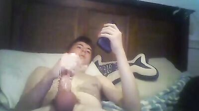Chaturbate Boy Blows Load Like A Fish: Solo Web-Cam Cum Shots!
