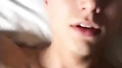 Boy sucking man cock feed porn action