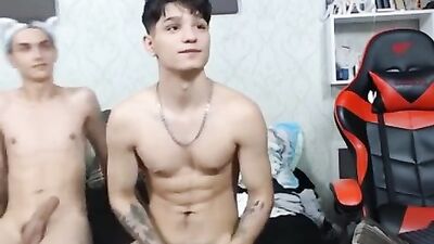 Bulgarian Straight Twink BFFs Go Wild in Cum-Filled Webcam Show!