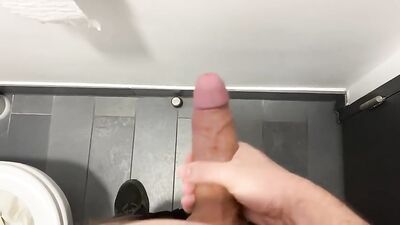 Young Twink Cumshots - Blasting the Wall with an 8-Inch Dick!