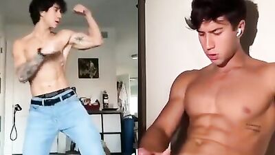 Cumming for Cute TikTokers - Gay Solo Porn