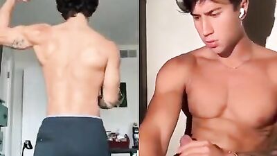 Cumming for Cute TikTokers - Gay Solo Porn