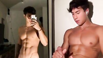 Cumming for Cute TikTokers - Gay Solo Porn