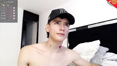 Young Cam Boy Goes Wild in Private Room Show!