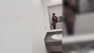 Latino Jerks In Public Restroom Bathroom Toulet boys porn
