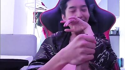 Explore Your Little Asian Amateur Twink in Web-Cam Cum Shots!