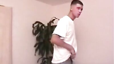 LOW QUALITY Shy straight marine serviced by Bobby 58