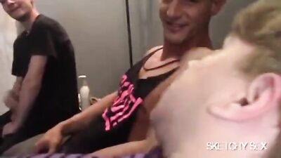 Gay Porn - Daniel Haussers SKETCHYSEX: SlutFaggot Boys Take Hard Cocks!