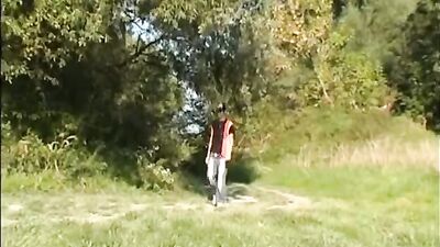 Outdoor Oral Delight - A Lusty Ciclista Gets Fucked by a Friend!