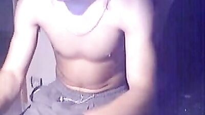 Young French Str8 Boy in Solo Web-Cam Handjob!