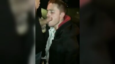 Broken Blonde College Boy Turns Uber Ride into Webcam Oral Sex Scandal!