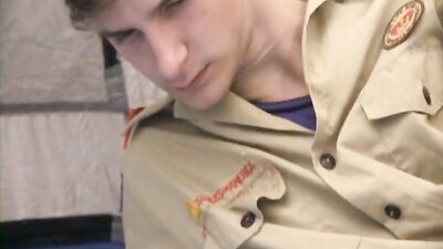 Raw & Uncut: Twink Scouts Bareback Cumshots - The Ultimate Camping Experience