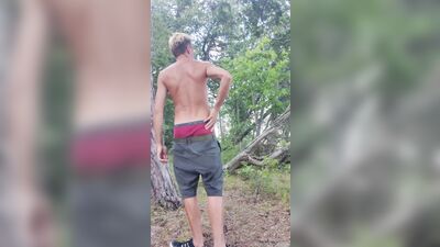 Sagging Briefs Woods Cum: Bisexual Amateur Big Dick Porn!