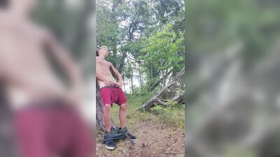 Sagging Briefs Woods Cum: Bisexual Amateur Big Dick Porn!