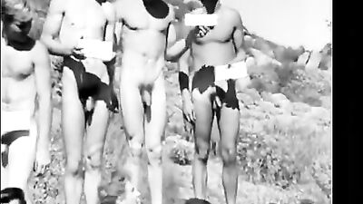 Outdoor Gay Porn Camp Fever! Twinks and Jocks Play Naked in the Sun