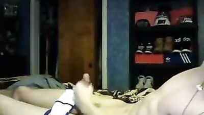 Gay Teen Cumshots - Webcam Solo Fun!