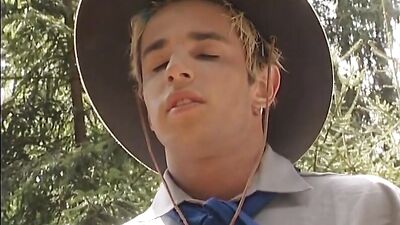 5 Scouts Jerk and Cum: Gay Porns Hottest Eagle Scout Orgy!