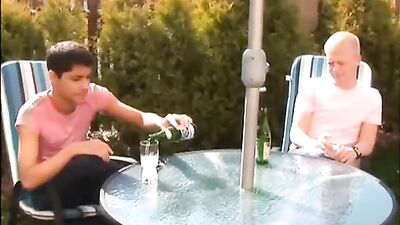 Young Twinks in Hot Interracial Gay Porn Action