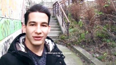 Gay Porn Pickup: Action-Packed Ass Play with Two Hunky Boys!