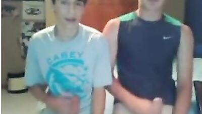 Young Boiz First-Time WebCam Cumshots - Friends Porn