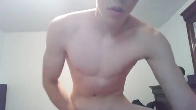 Web-Cam Cutie Jerks Off - Gay Porn Adventures!