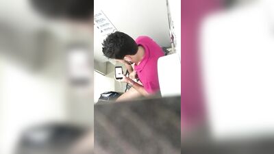 Gay Toilet Stall Caught Boys Porn Jerking - Straight Boys Voyeur