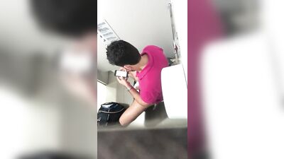 Gay Toilet Stall Caught Boys Porn Jerking - Straight Boys Voyeur