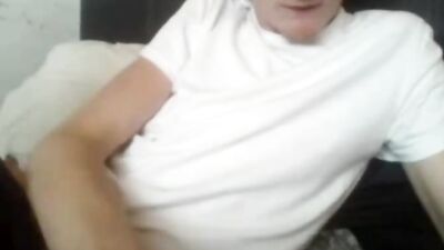 British Ginger Scally Boys Porn - Big Dick Wanking On Bed!