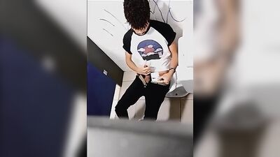 Jaladita en el baño - The Latino Oral Public Outside Solo Straight Boy Heat